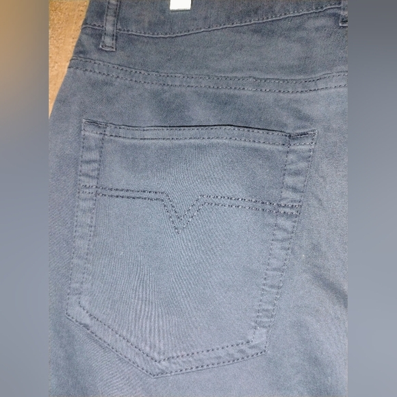 NWT Versace Collection "Trend" Mens Blue Pants Size 34 Straight Leg - Picture 9 of 11